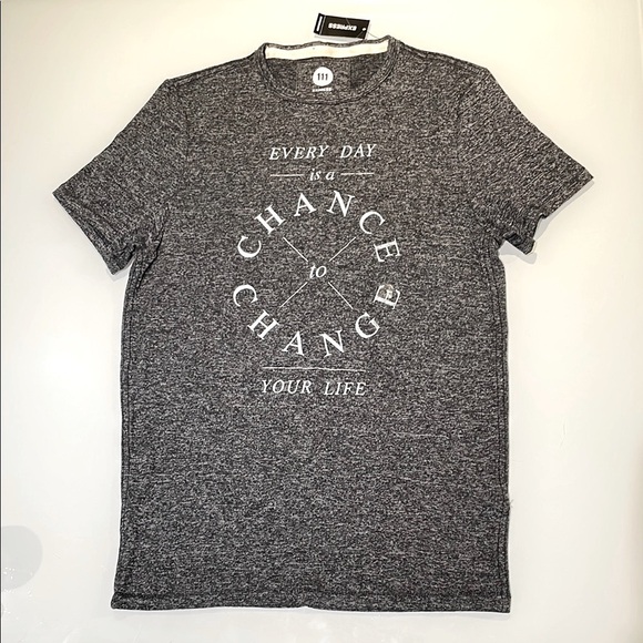 *NEW* EXPRESS Gray Men's T-Shirt - Picture 1 of 8